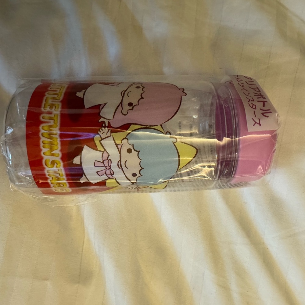 Sanrio Japan Kuji - Twin Star Plastic Bottle